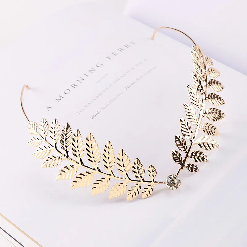 1PC New Arrival Fashion Headbands For Women Crystal Alloy Hairbands Back Holder Headwear Girls Lovely Hair Band Hair Accessories