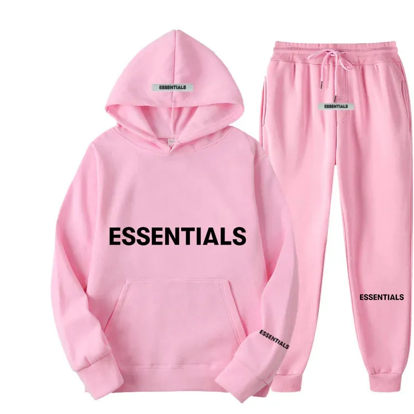 2024 Tracksuit ESSENTIALS Hoodie and joggers set for both men and women