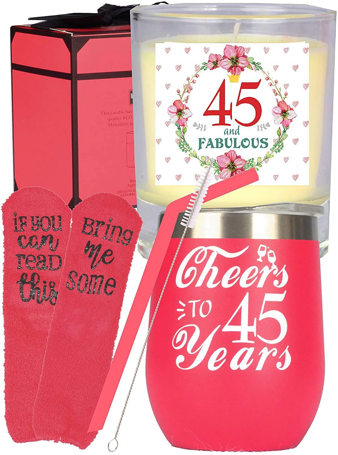 45th Birthday Gifts for Women, 45th Birthday, 45th Birthday Tumbler, 45th Birthday