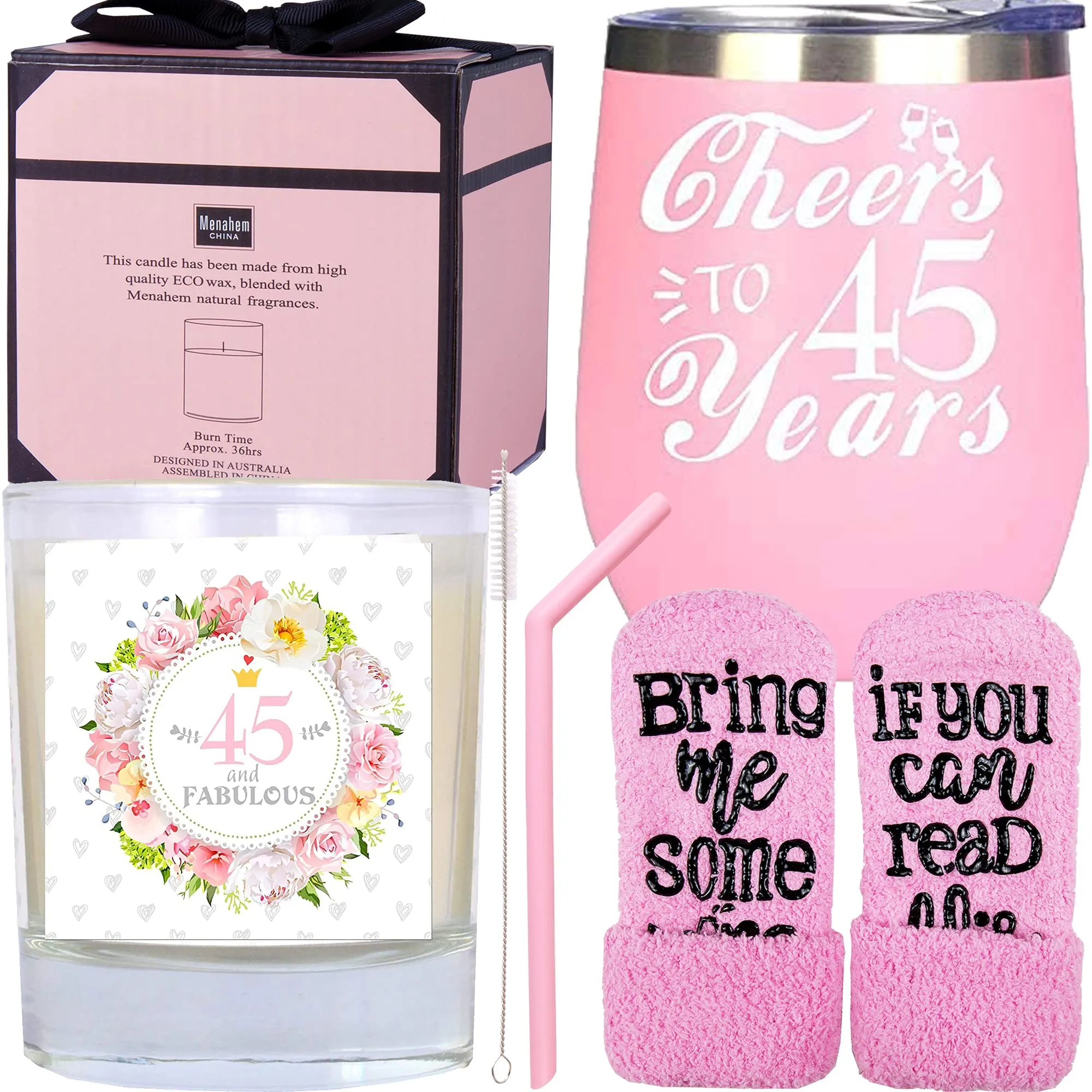 45th Birthday Gifts for Women, 45th Birthday, 45th Birthday Tumbler, 45th Birthday