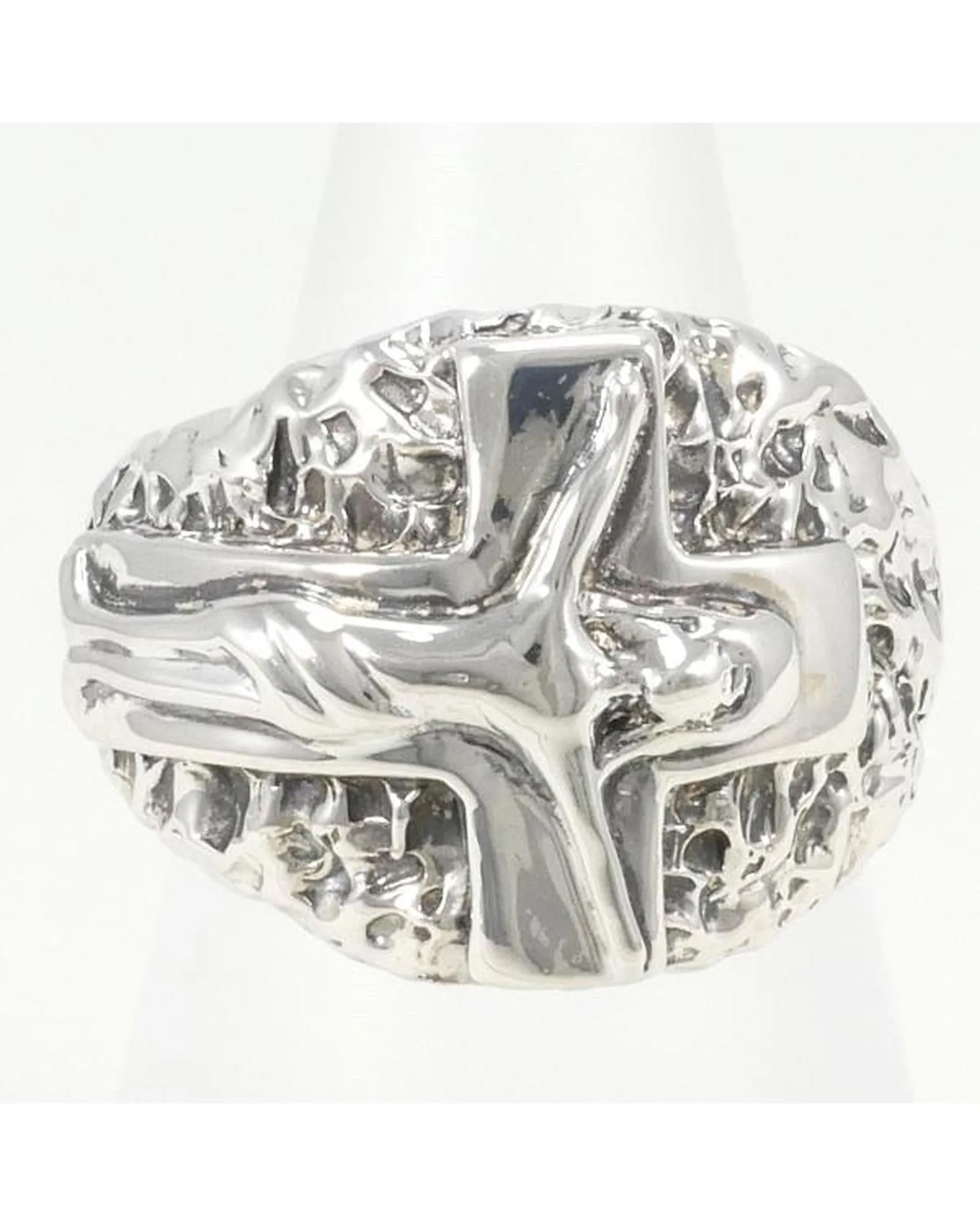 925 Silver Mens Ring - Good Condition