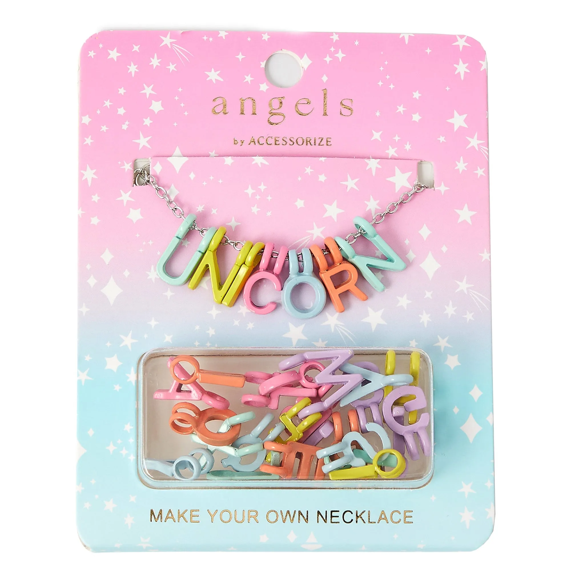 Accessorize London Girl's Make Your Own Letter Necklace