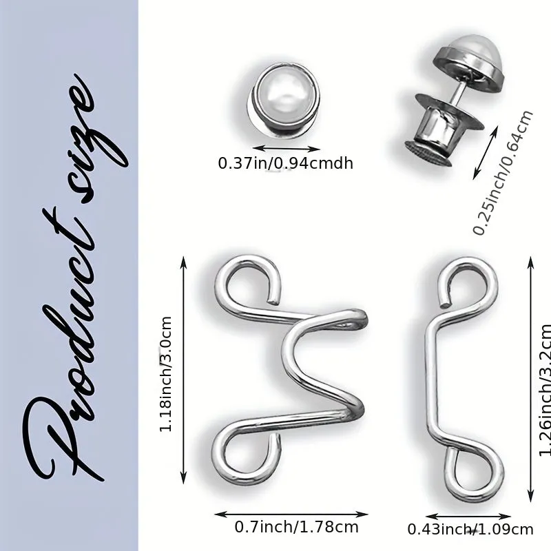 Adjustable Waistband Button Pins for Perfect Pant Fit  No Sewing