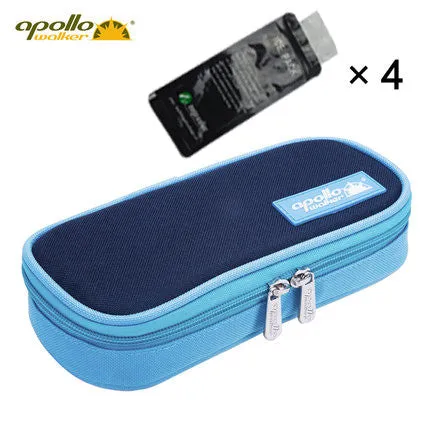 Apollo Insulin Cooler Bag Portable Insulated Diabetic Insulin Travel Case Cooler Box Bolsa Termica 600D Aluminum Foil ice bag