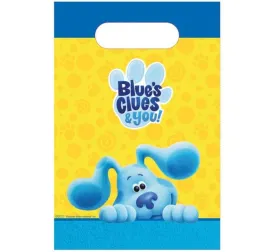 Blues Clues Party Loot Bags x 8