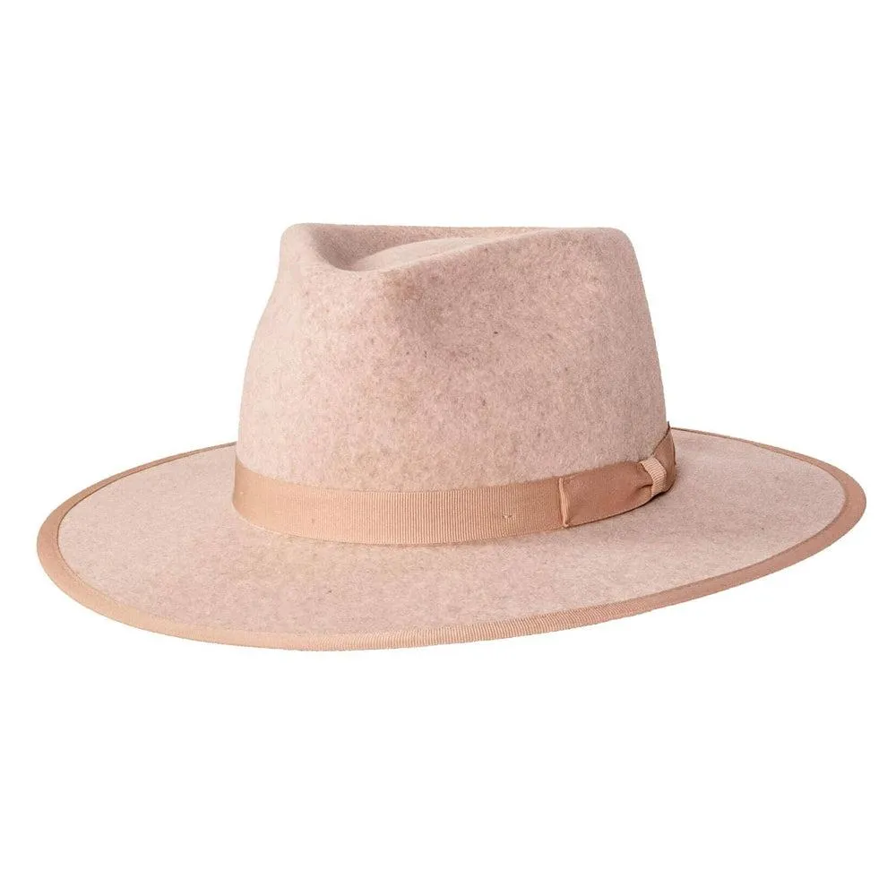 Bondi | Womens Wide Brim Felt Fedora Hat