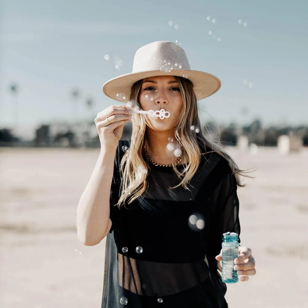 Bondi | Womens Wide Brim Felt Fedora Hat