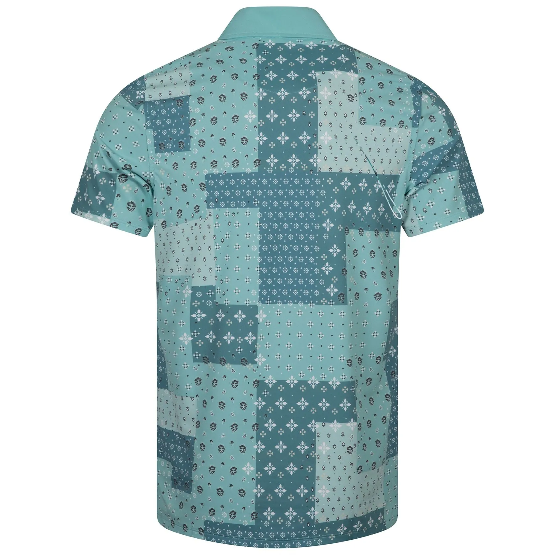 Boro Print Tech Pique Polo Marine - AW23