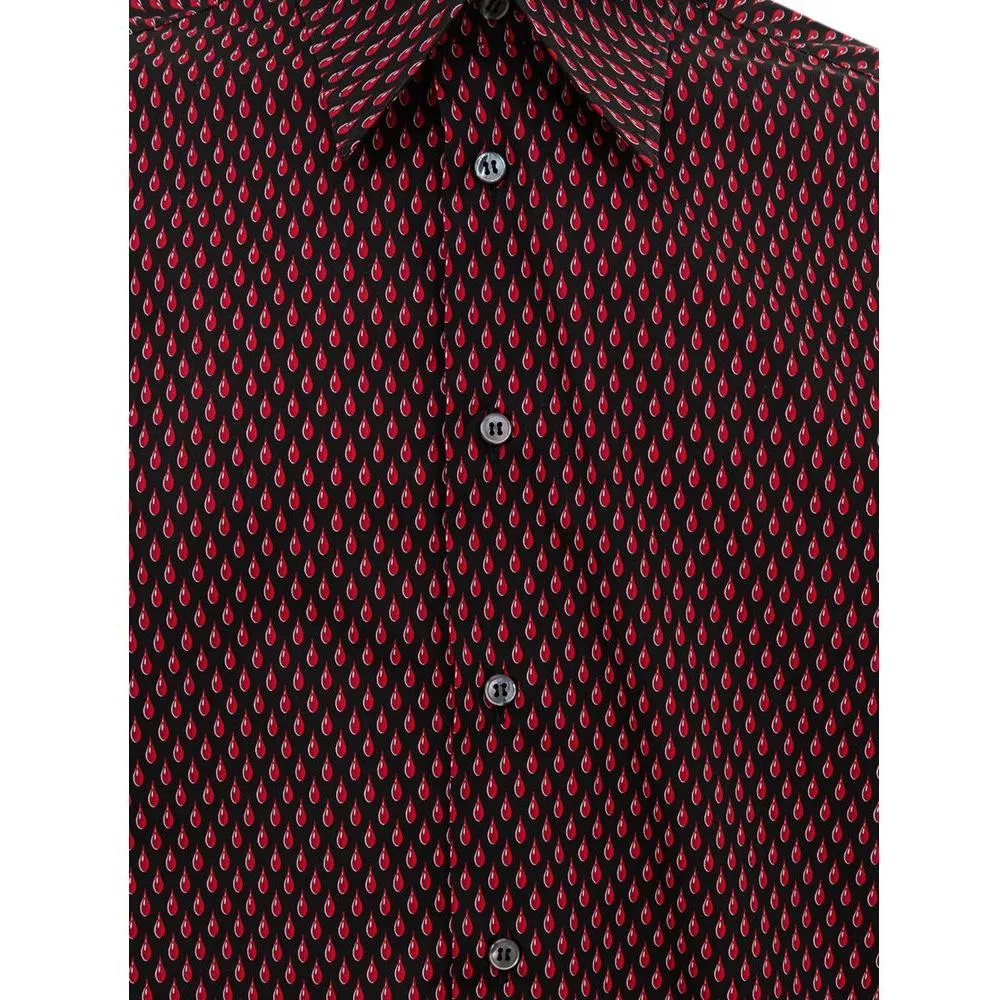 Brioni Bicolor Cotton Shirt