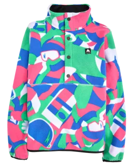 Burton Kids' Cinder Fleece Anorak - Multi Cosmoblock