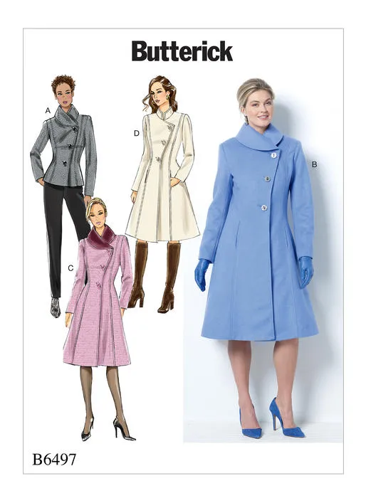 Butterick Jacket and Coats B6497