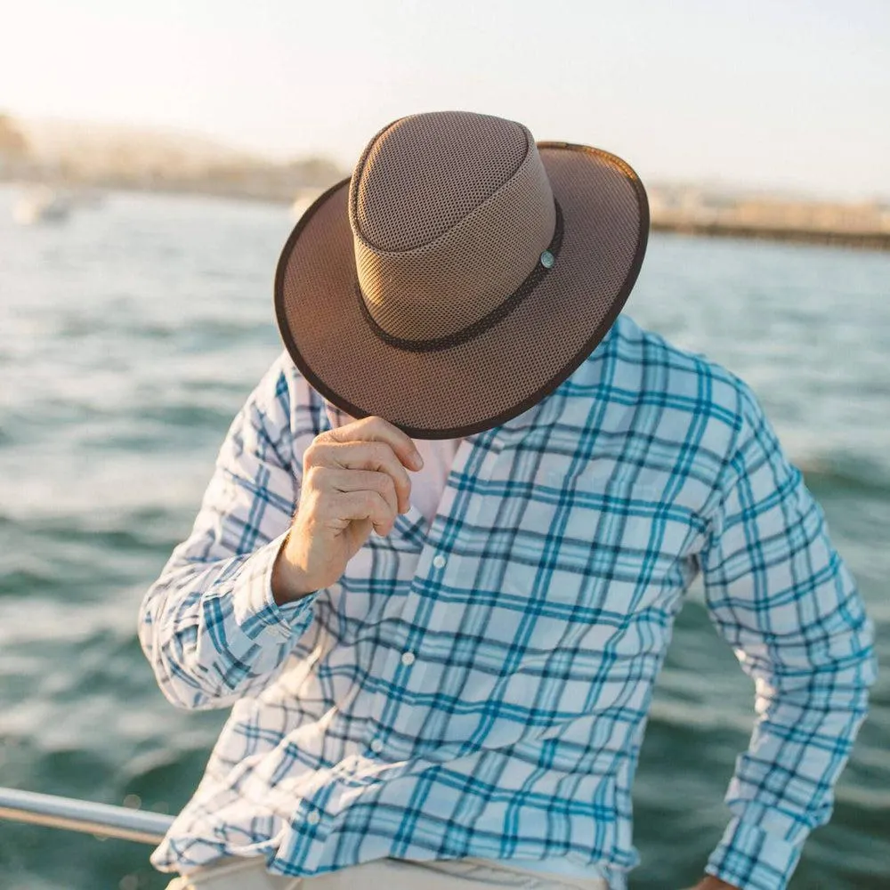 Cabana | Mens Breathable Wide Brim Sun Hat