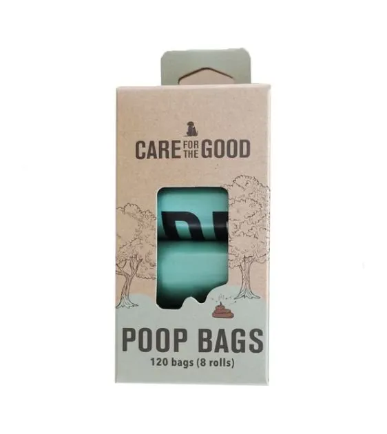 Care For The Good Unscented Dog Poop Bags 120pc