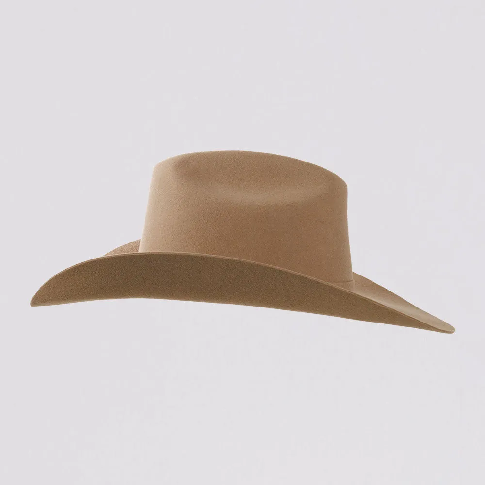 Cattleman | Mens Felt Cowboy Hat with Western Hat Band