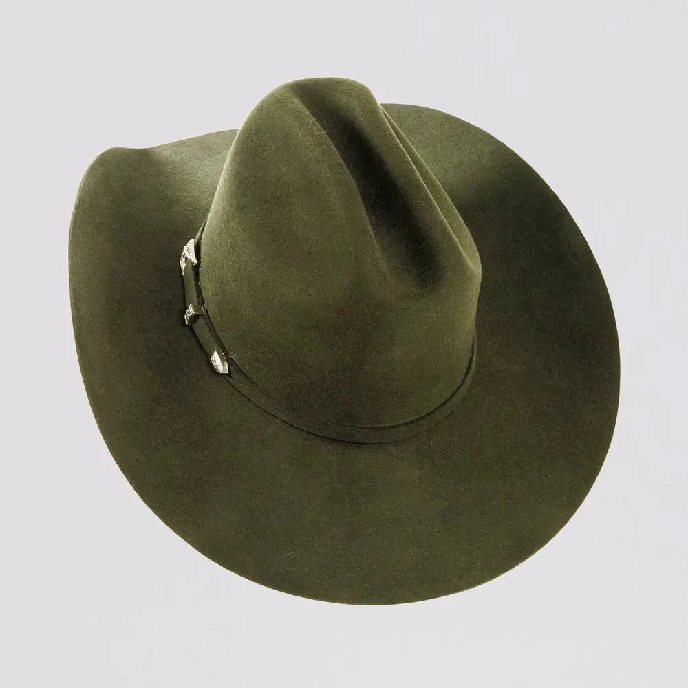 Cattleman | Mens Felt Cowboy Hat with Western Hat Band