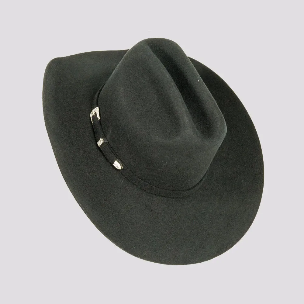 Cattleman | Mens Felt Cowboy Hat with Western Hat Band