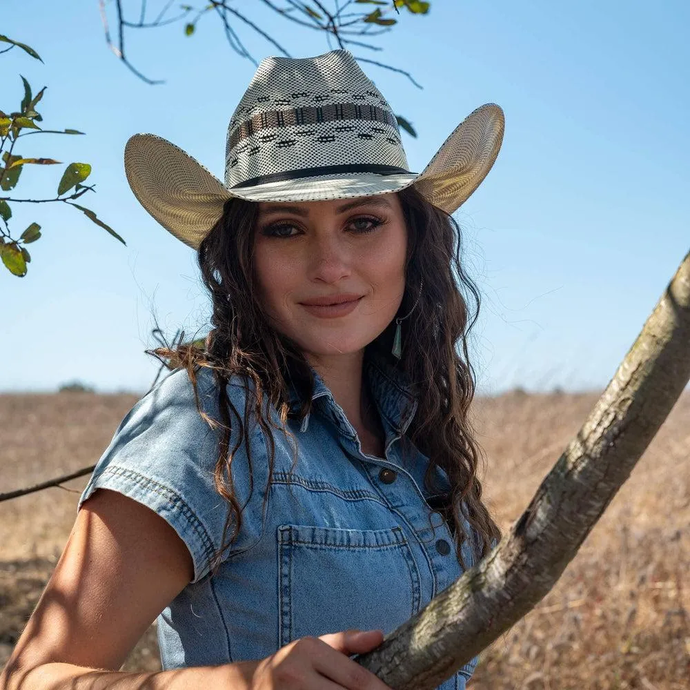 Cisco | Womens Straw Cattleman Cowgirl Hat