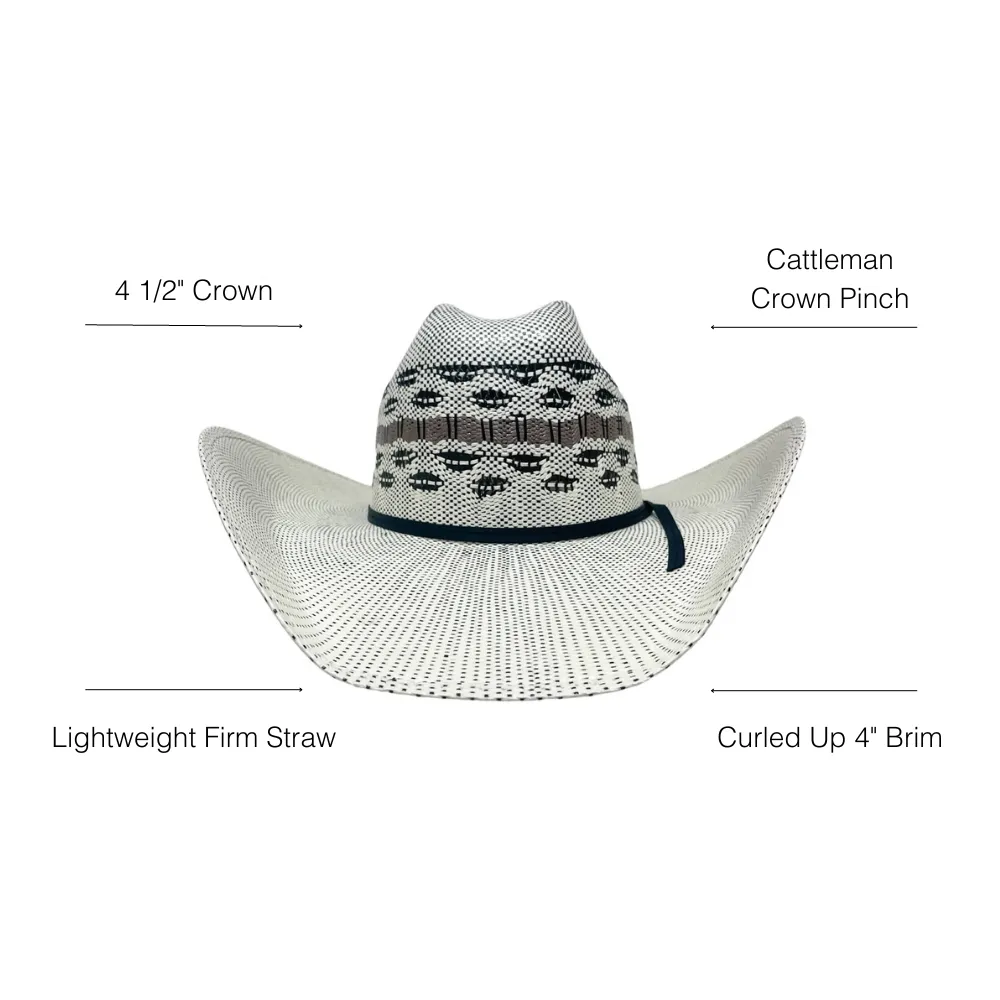 Cisco | Womens Straw Cattleman Cowgirl Hat