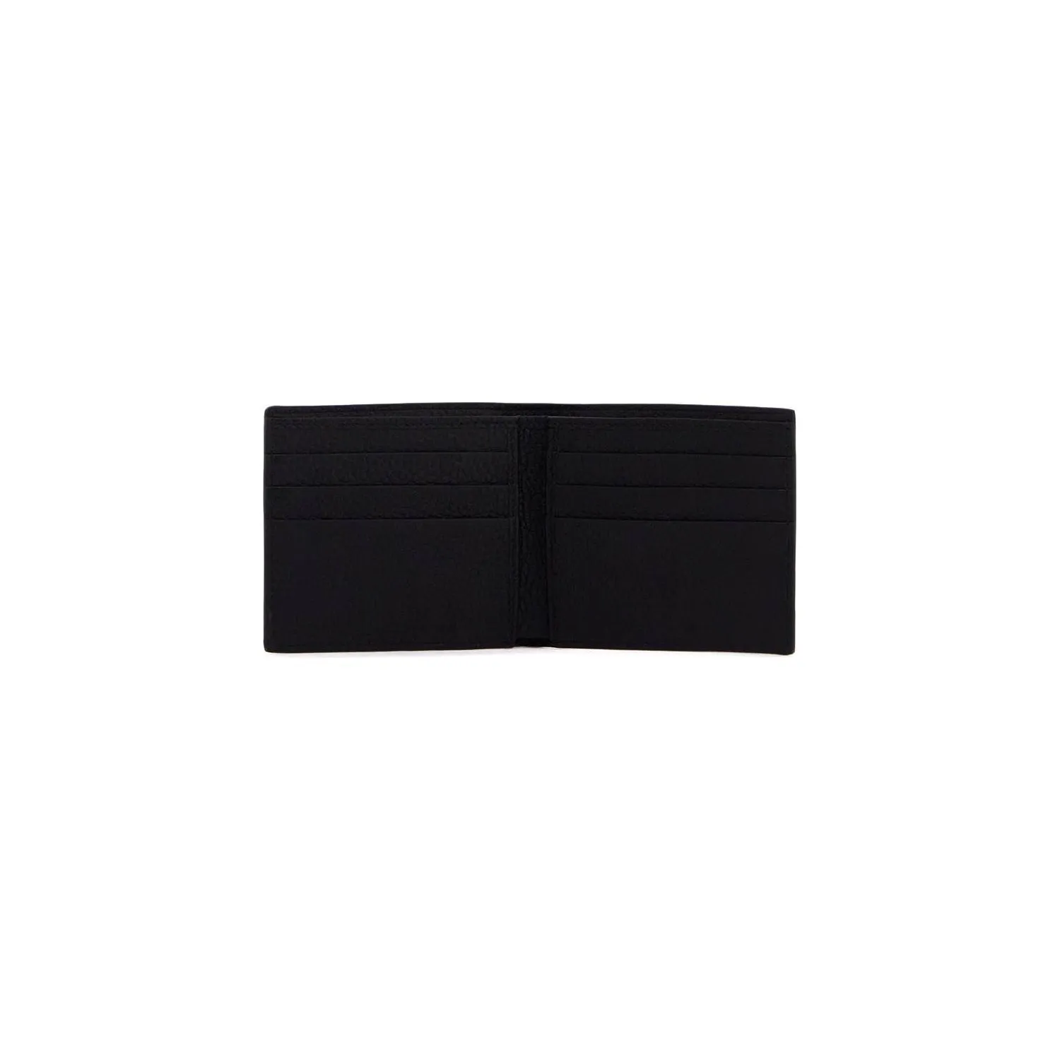 Dolce & Gabbana dg logo deer leather bifold wallet