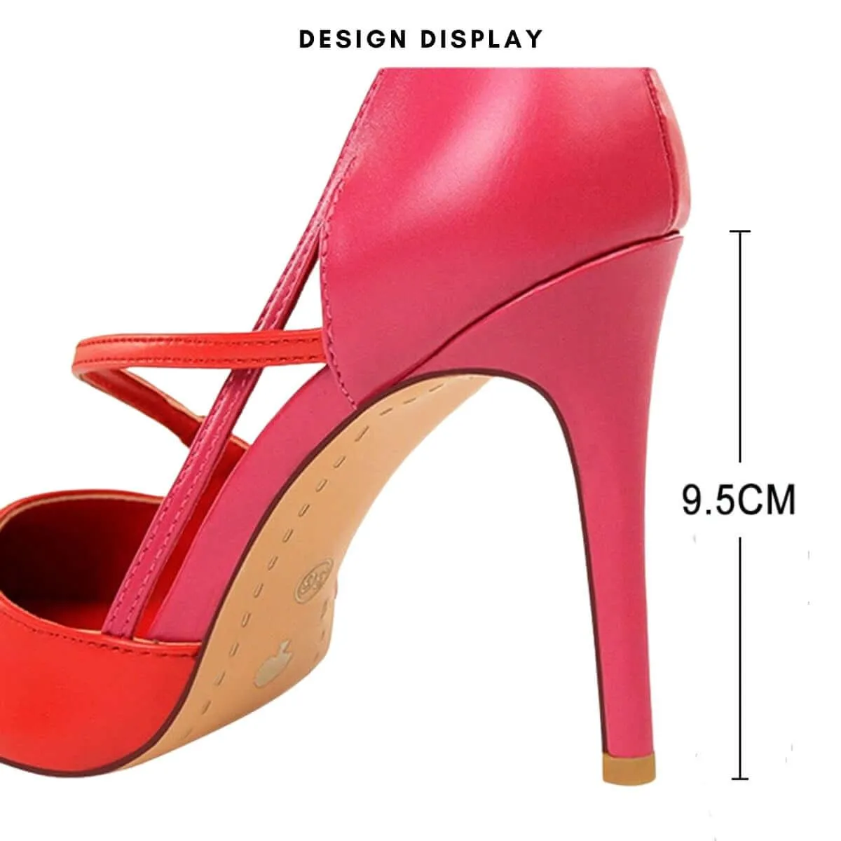 Duo Color Women's High Heel Pumps