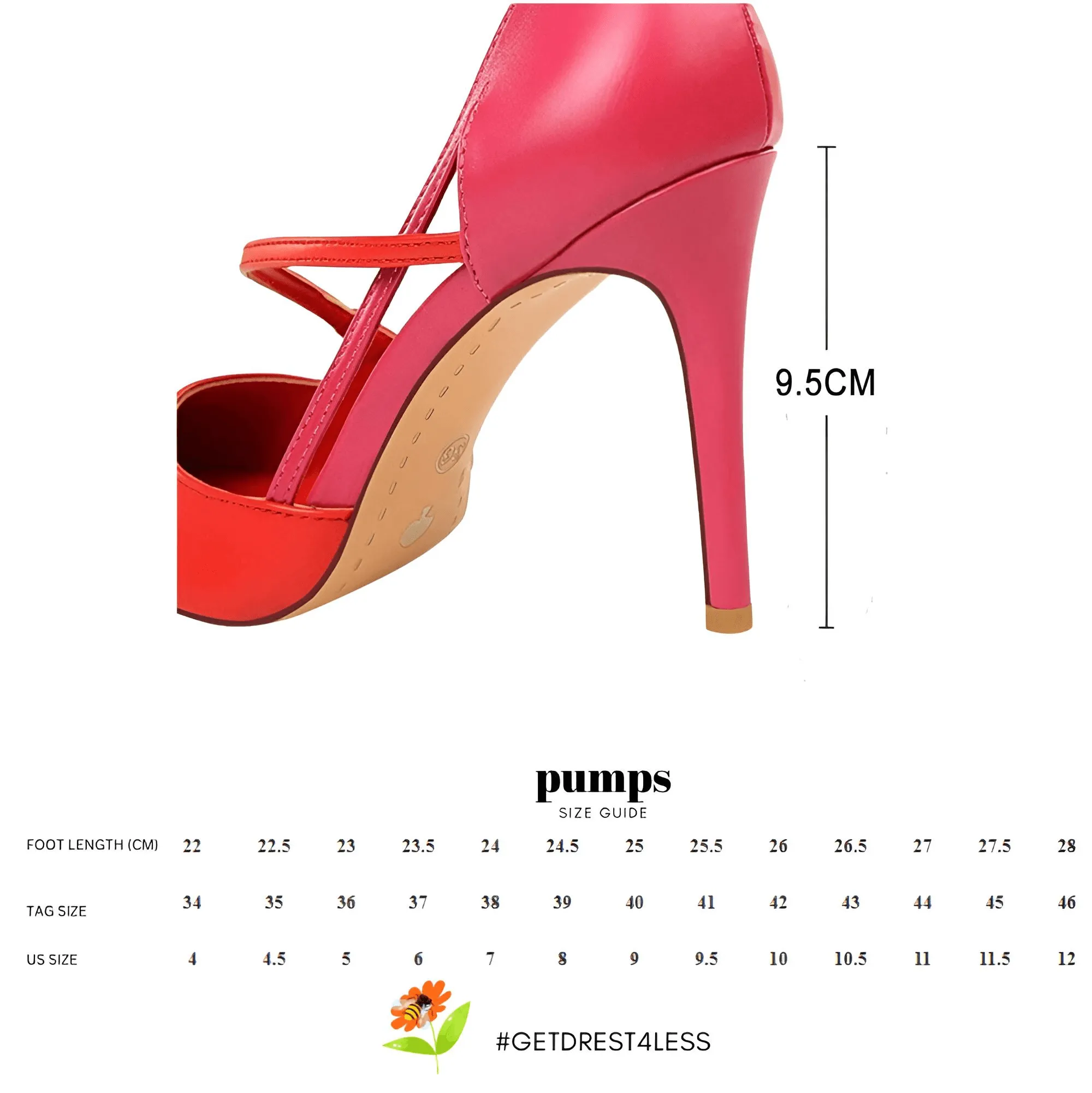 Duo Color Women's High Heel Pumps