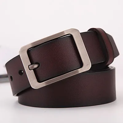 [DWTS]2017 belt men genuine leather luxury strap male belts for men buckle fancy vintage jeans cintos masculinos ceinture homme