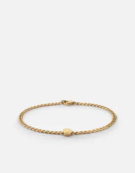 Empire Chain Bracelet, Gold Vermeil