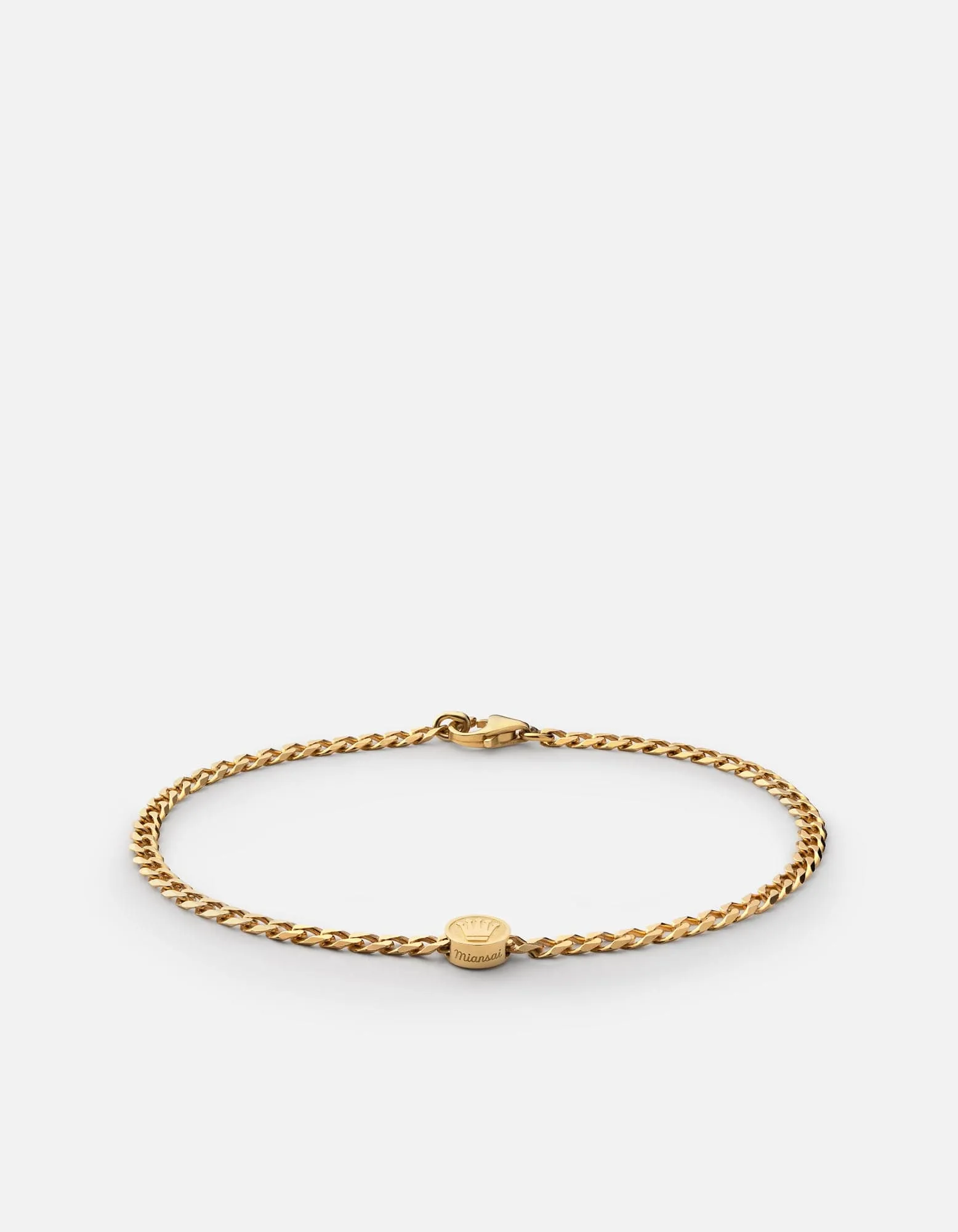 Empire Chain Bracelet, Gold Vermeil