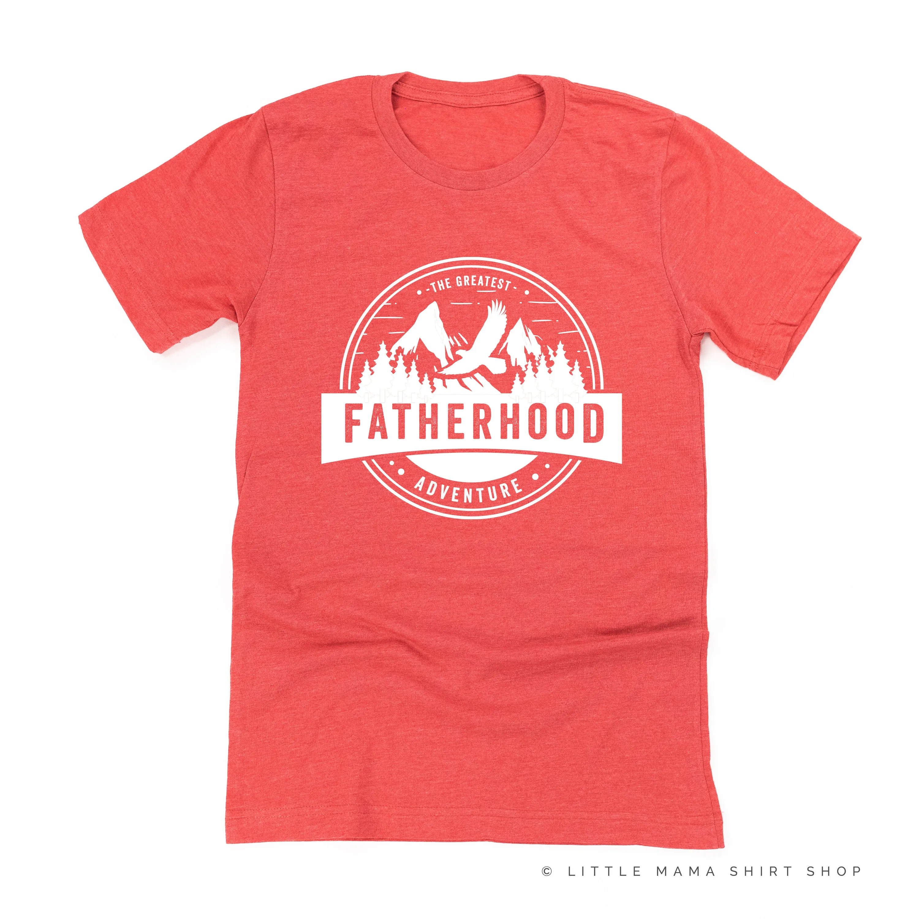 FATHERHOOD - THE GREATEST ADVENTURE (SLEEVE DETAIL) - Unisex Tee