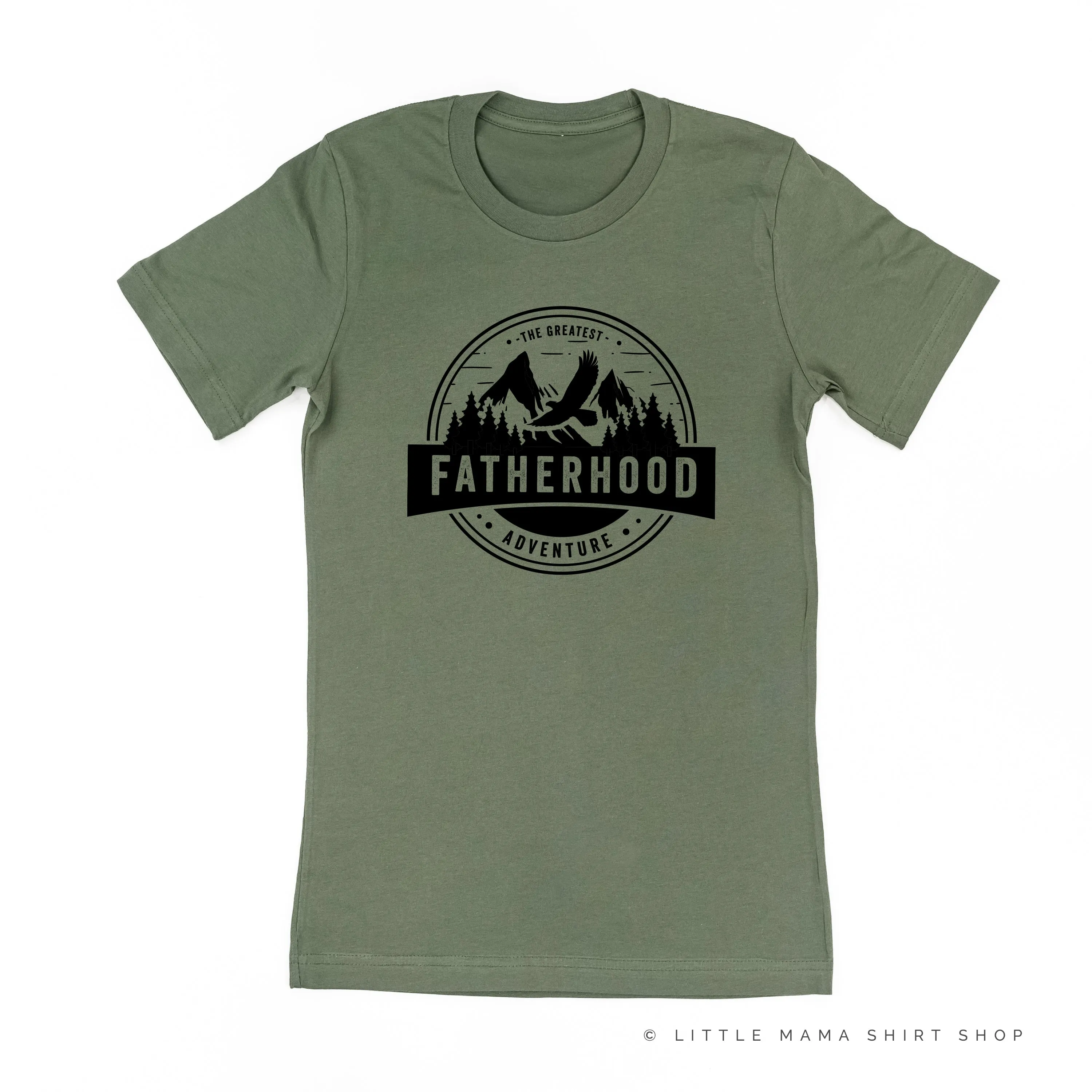 FATHERHOOD - THE GREATEST ADVENTURE (SLEEVE DETAIL) - Unisex Tee