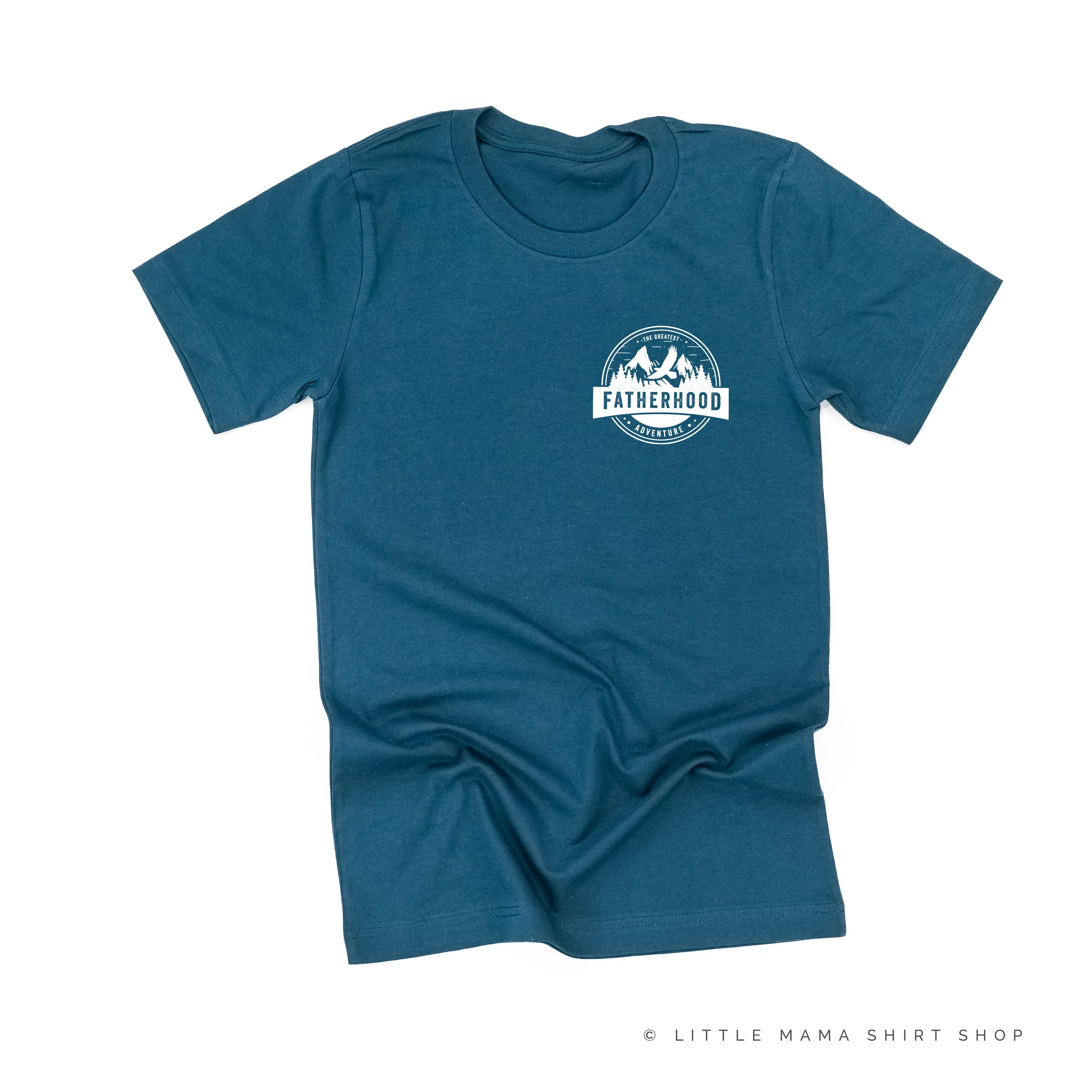 FATHERHOOD - THE GREATEST ADVENTURE (SLEEVE DETAIL) - Unisex Tee