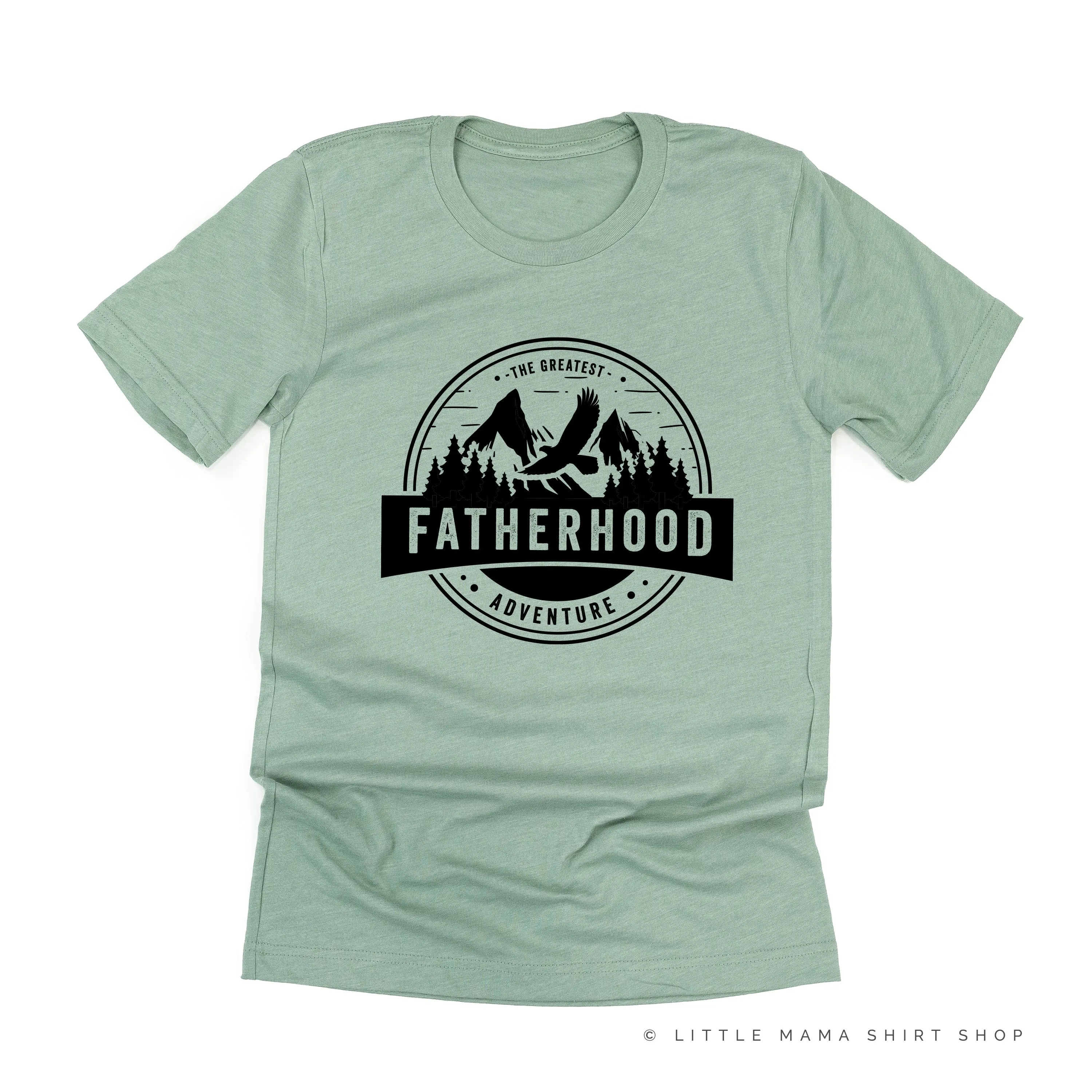 FATHERHOOD - THE GREATEST ADVENTURE (SLEEVE DETAIL) - Unisex Tee