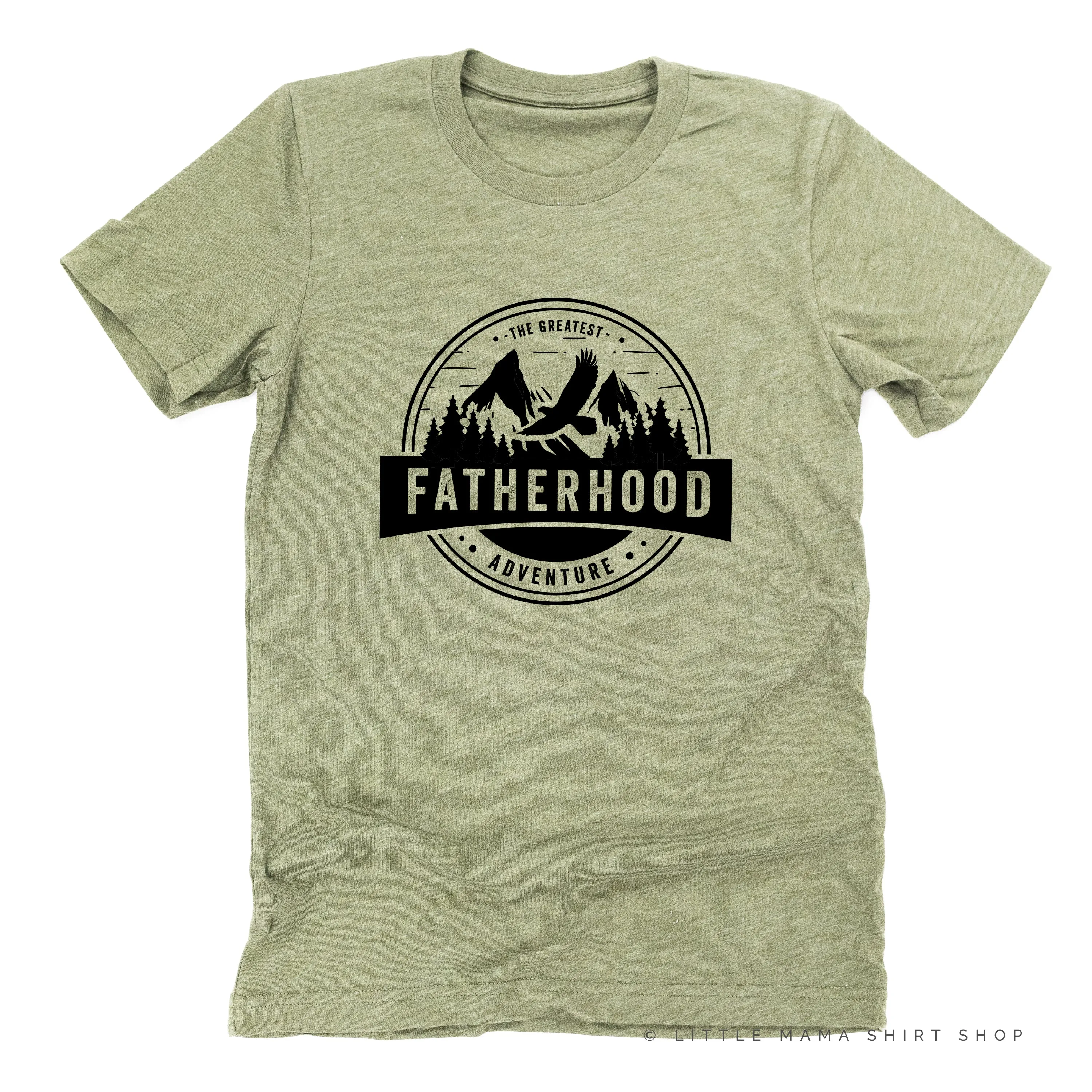 FATHERHOOD - THE GREATEST ADVENTURE (SLEEVE DETAIL) - Unisex Tee