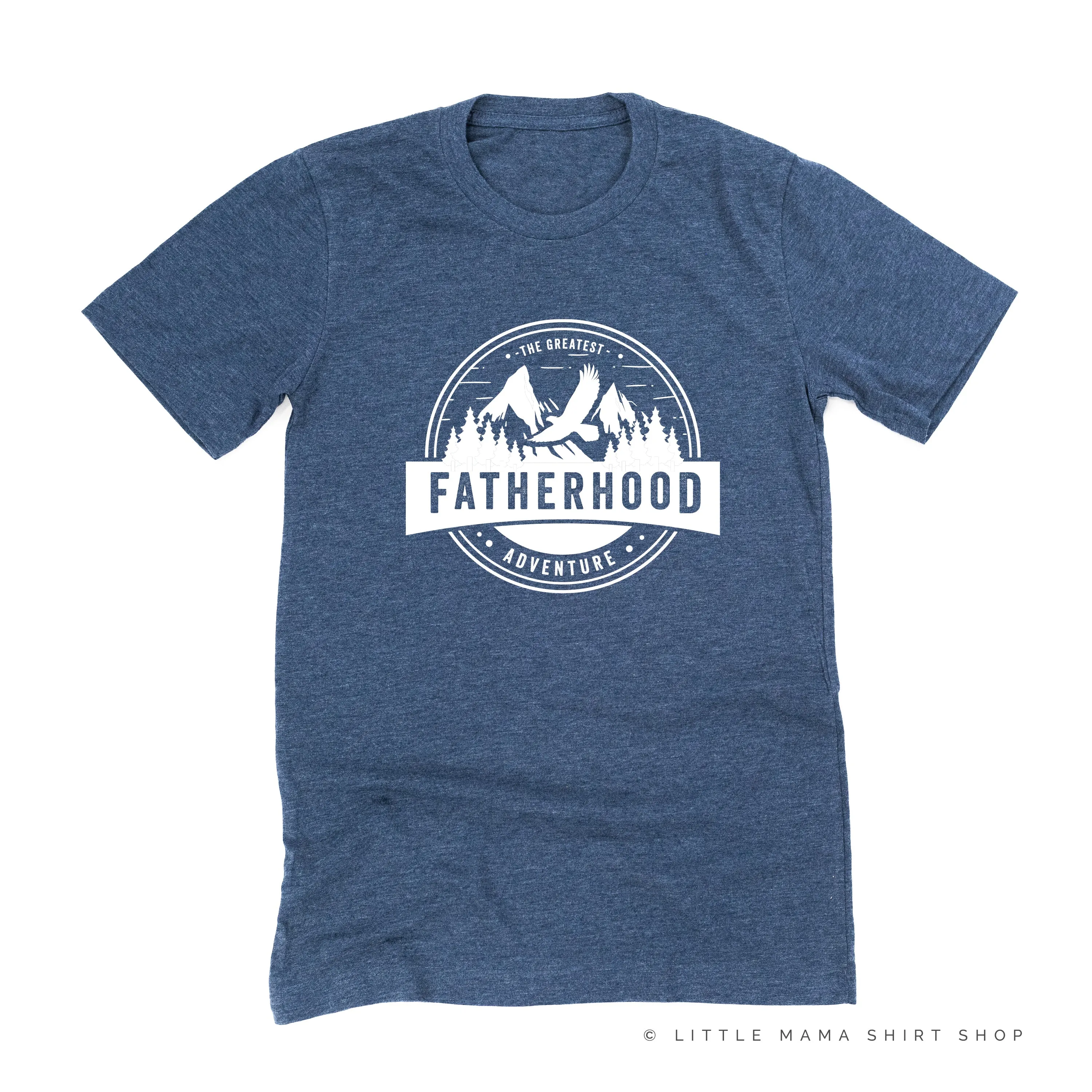 FATHERHOOD - THE GREATEST ADVENTURE (SLEEVE DETAIL) - Unisex Tee