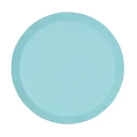 Five Star Pastel Blue Plates - Lunch 20 Pkt