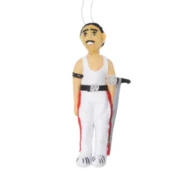 Freddie Mercury Felt Ornament