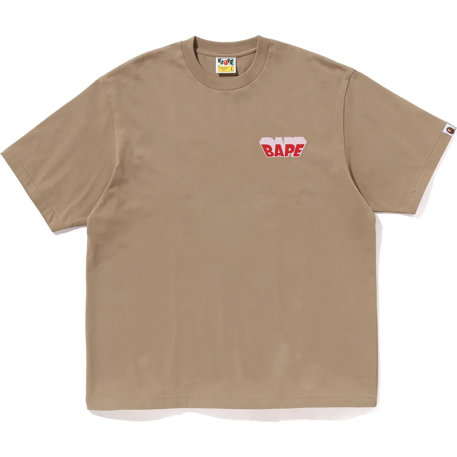 GRAFFITI BAPE LOGO RELAXED FIT TEE MENS