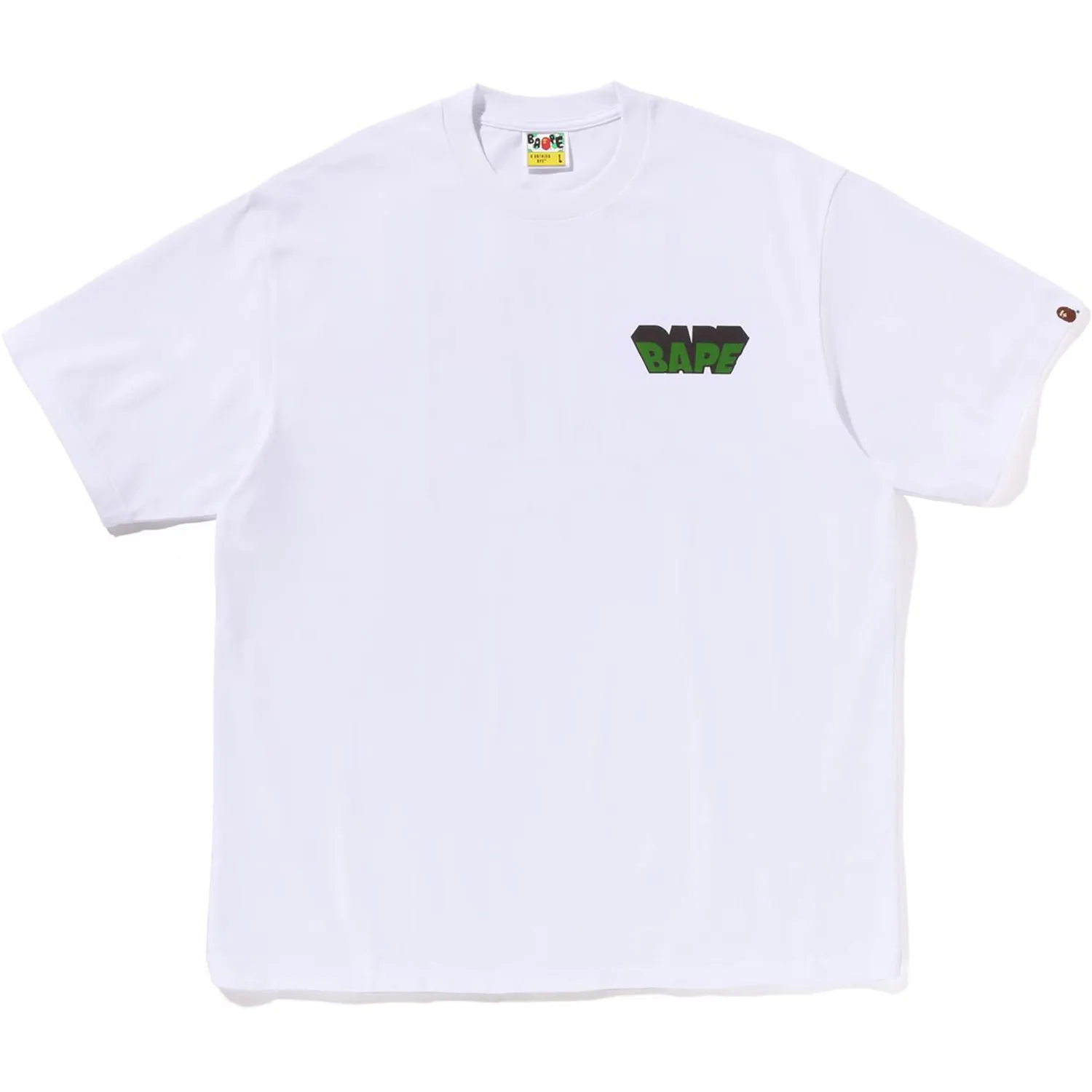 GRAFFITI BAPE LOGO RELAXED FIT TEE MENS