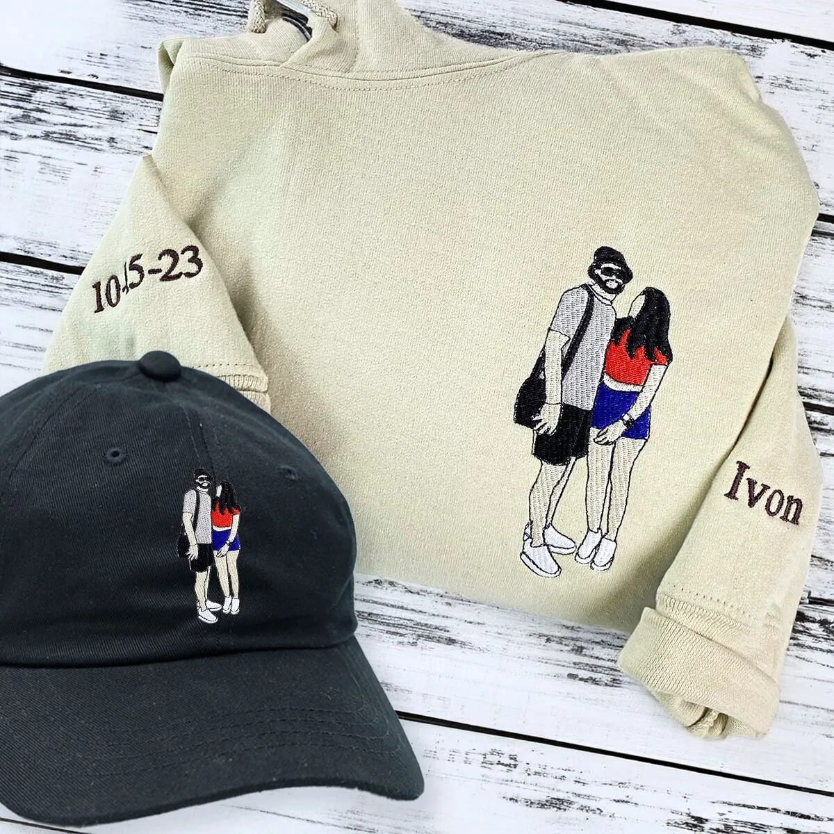 His & Hers Cozy Combo: Sweatshirt & Matching Hat Bundle