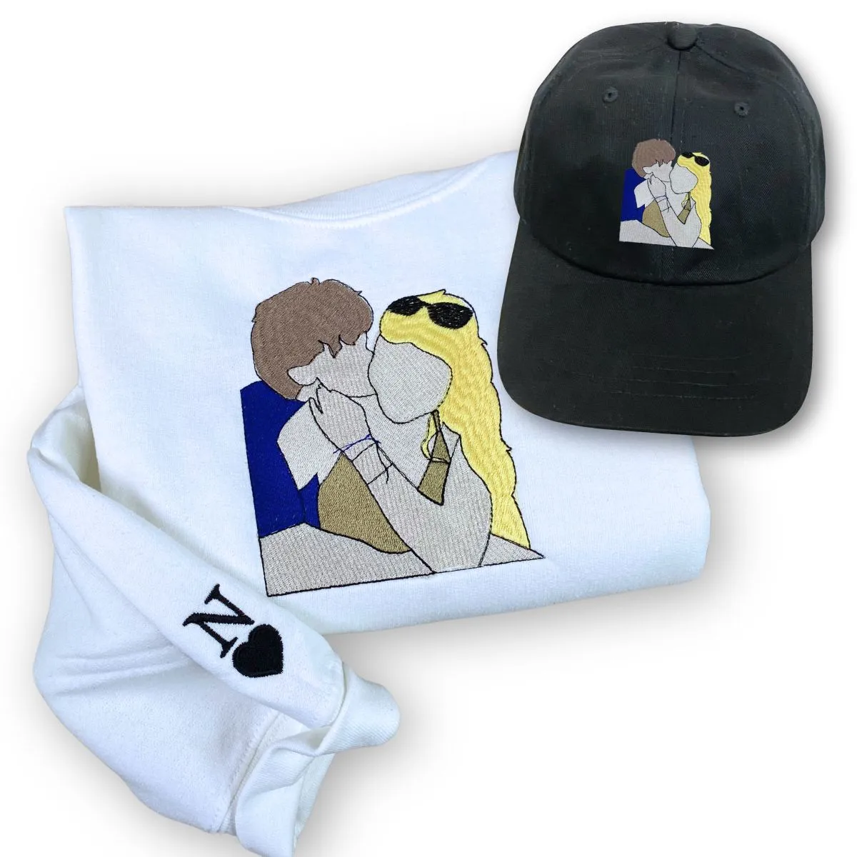 His & Hers Cozy Combo: Sweatshirt & Matching Hat Bundle