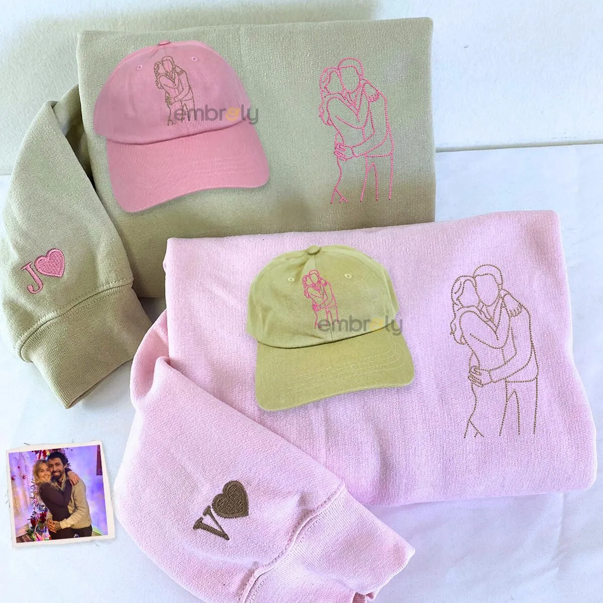 His & Hers Cozy Combo: Sweatshirt & Matching Hat Bundle