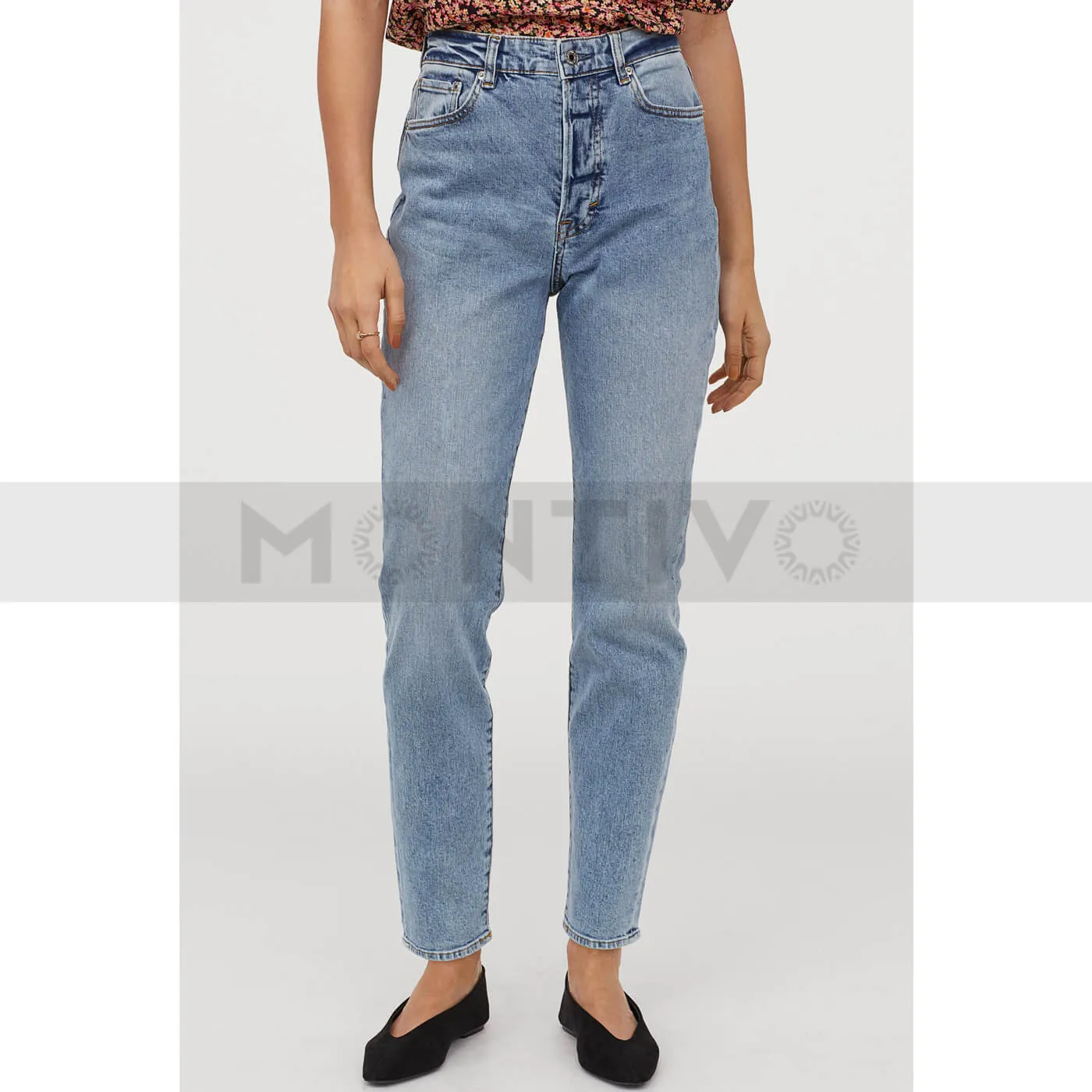 HM Mom High Ankle Jeans