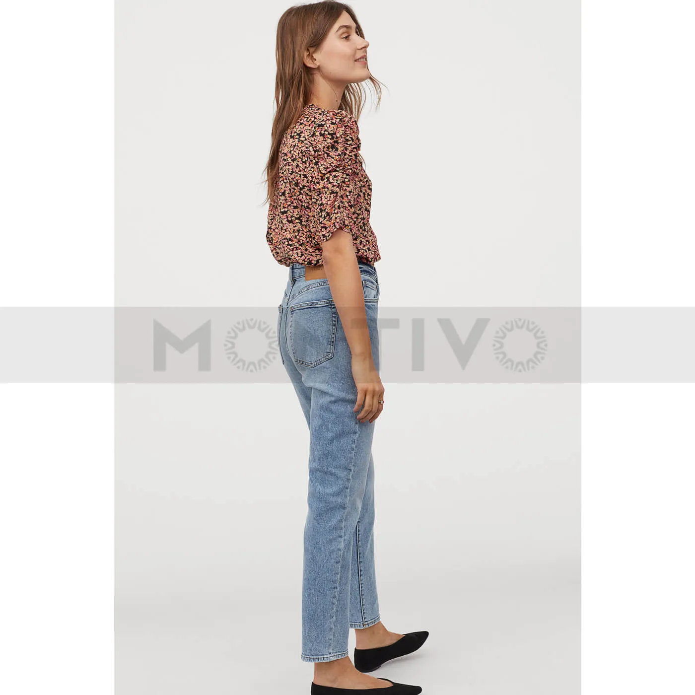 HM Mom High Ankle Jeans