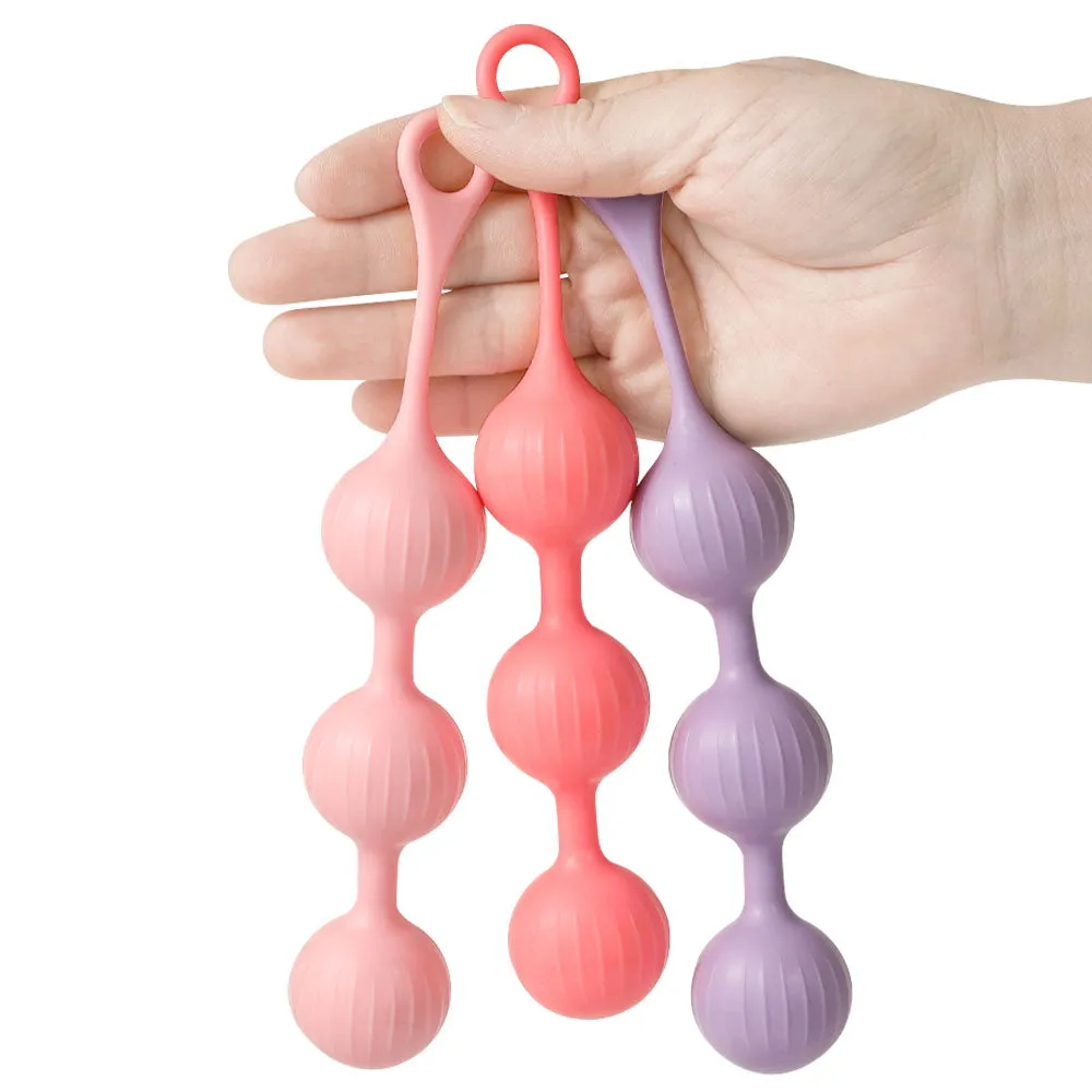 Kegal Ball Vibrating Panty Egg Vibrator - Stretchy Anal Ball Vaginal Prostate Massager