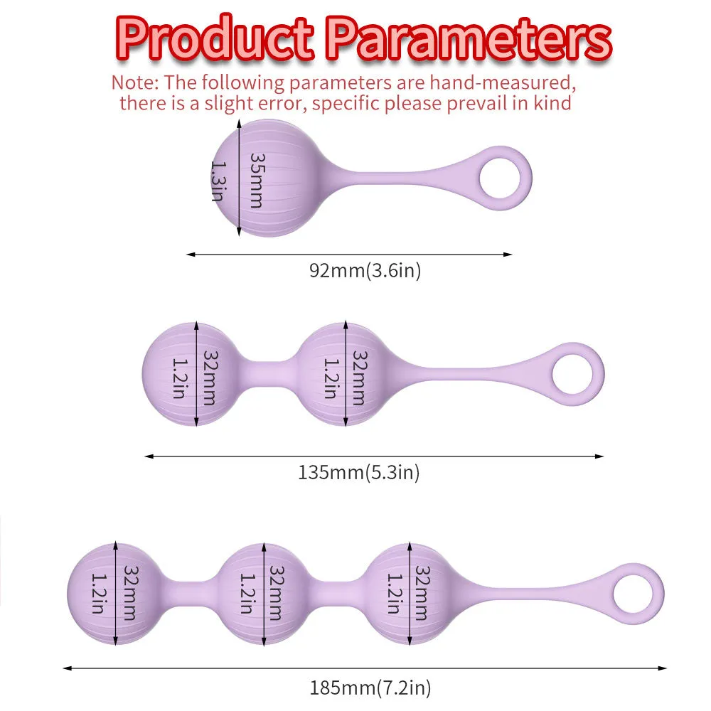 Kegal Ball Vibrating Panty Egg Vibrator - Stretchy Anal Ball Vaginal Prostate Massager