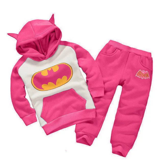 kids baby boys girls sets new Children Hoodie pants 2 pcs set suit clothes sets kids clothing set 2017 Spring Autumn tracksuit