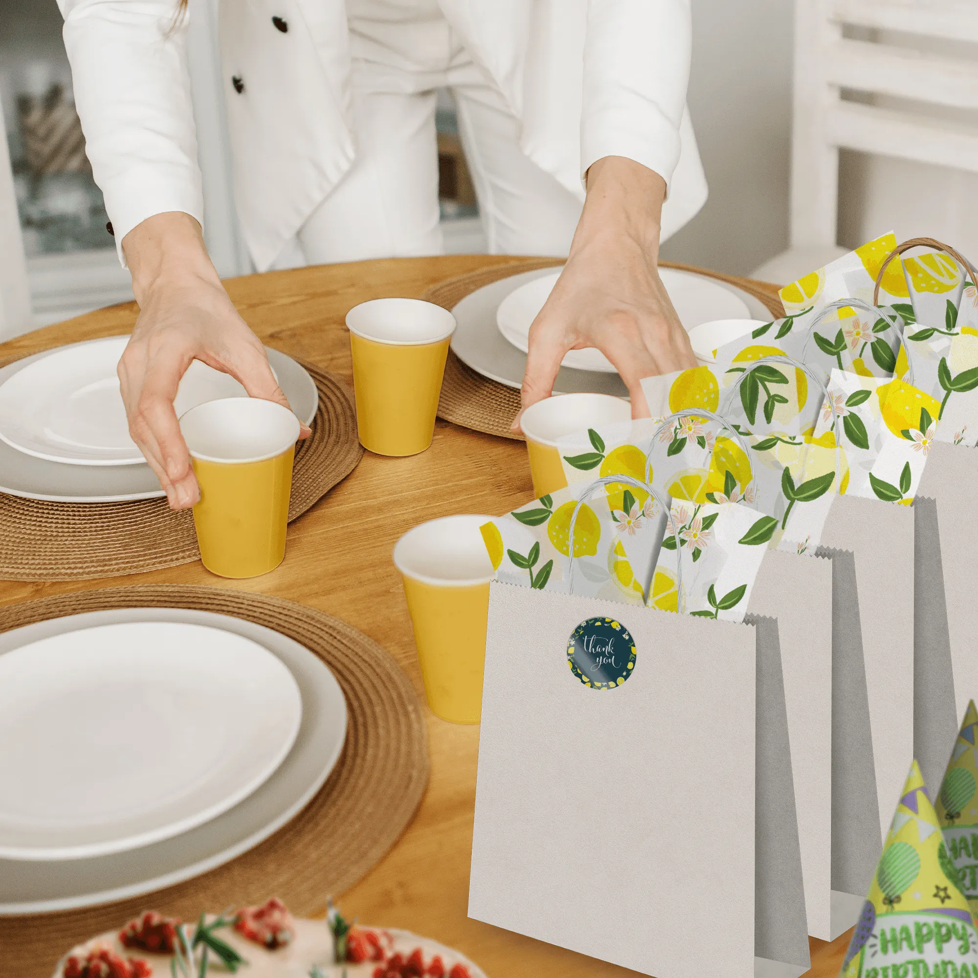 Lemons Tissue Paper for Gift Bags