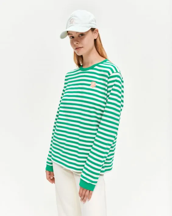 Marimekko KIOSKI Esja Tasaraita Unikko Shirt