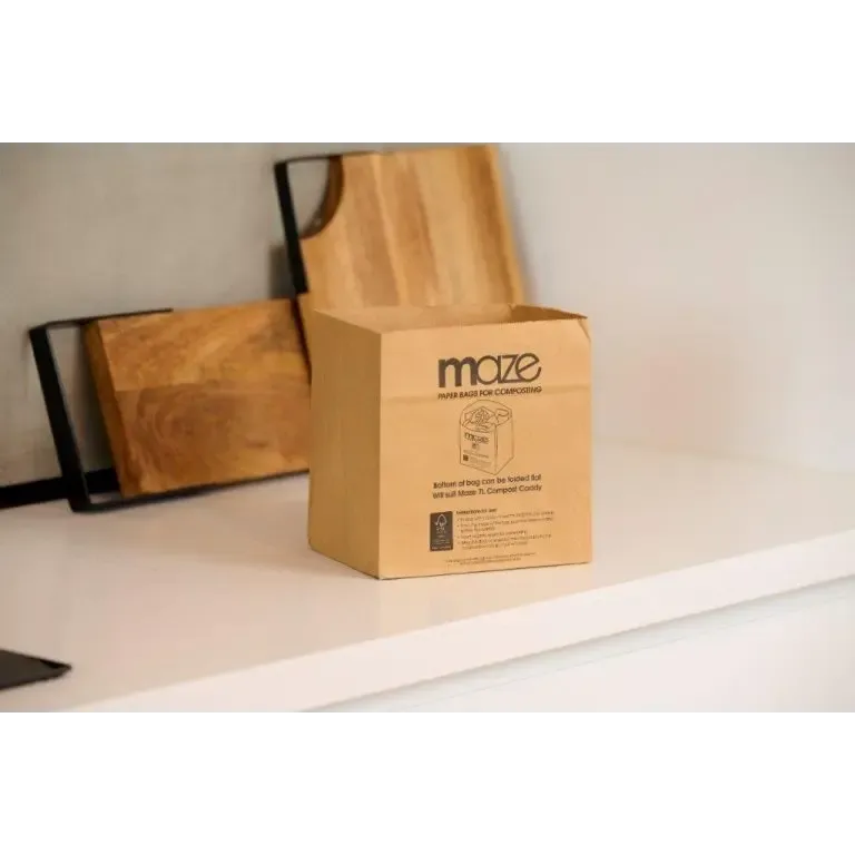 Maze Compostable Paper Bags