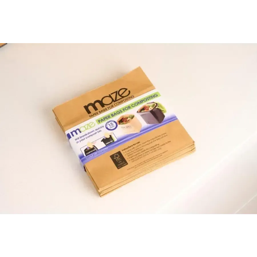 Maze Compostable Paper Bags